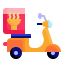 Delivery bike Symbol 64x64