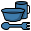Kitchen utensils Symbol 64x64