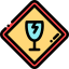 Broken glass icon 64x64