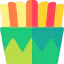 French fries icon 64x64