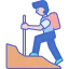 Hiking icon 64x64