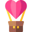 Hot air balloon icon 64x64