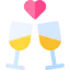 Champagne glass icon 64x64