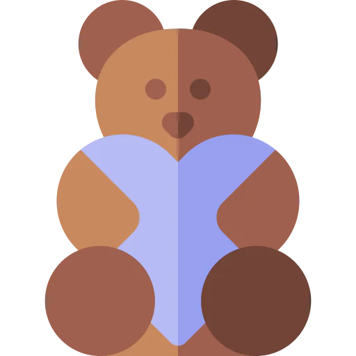 Teddy bear icon