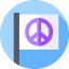 Peace flag Symbol 64x64
