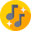 Musical notes icon 64x64
