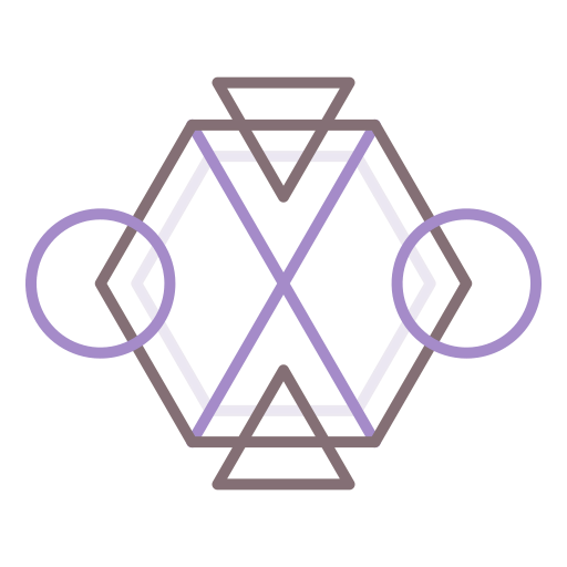 Geometric icon