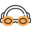Diving goggles icon 64x64