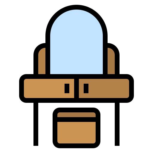 Dressing table icon