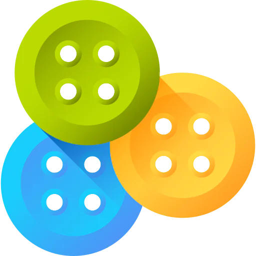 Clothes button icon