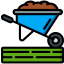 Wheelbarrow icon 64x64