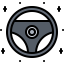 Steering wheel アイコン 64x64