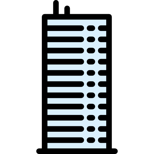 Flat flats icon