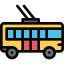 Trolleybus icon 64x64