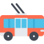 Trolleybus icon 64x64