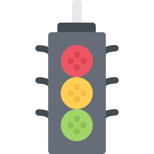Traffic light icon