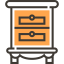 Chest of drawers icon 64x64