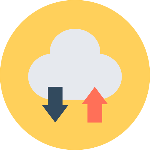 Cloud computing icon