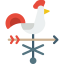 Weather vane icon 64x64
