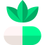 Natural medicine icon 64x64