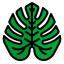 Monstera leaf Symbol 64x64