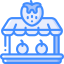 Fruit stand icon 64x64