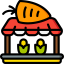 Produce market icon 64x64