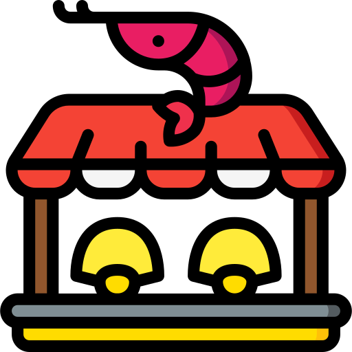 Shellfish bar icon