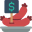 Sausages icon 64x64