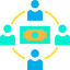 Crowdfunding ícono 64x64