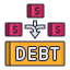 Debt consolidation ícono 64x64