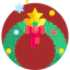 Christmas wreath icon 64x64