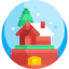 Snow globe icon 64x64