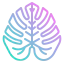 Monstera leaf Symbol 64x64