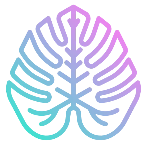 Monstera leaf icon