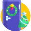 Christmas wreath icon 64x64