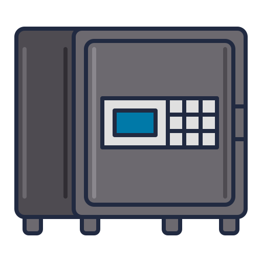 Safe box icon