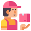 Delivery man icon 64x64