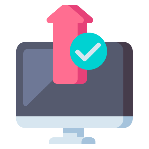 Desktop computer icon