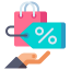 Discount tag icon 64x64