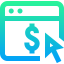 Pay per click Symbol 64x64