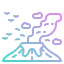Volcano icon 64x64