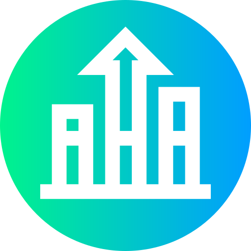 Bar graph icon