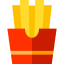 French fries icon 64x64