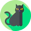 Black cat Symbol 64x64