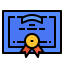Certificate icon 64x64