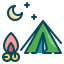 Camping icon 64x64