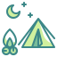 Camping icon 64x64