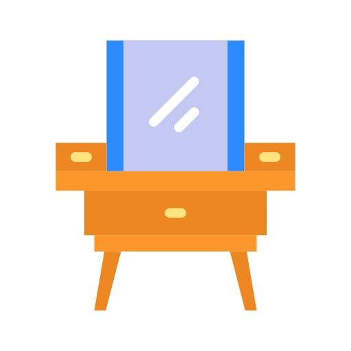 Dressing table icon