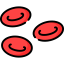Blood cells icon 64x64